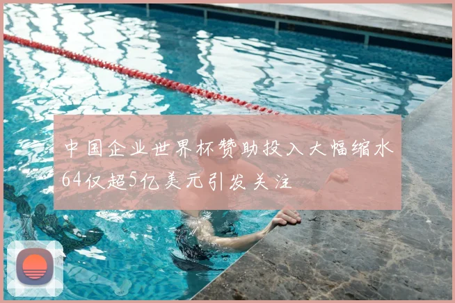 中国企业世界杯赞助投入大幅缩水64仅超5亿美元引发关注