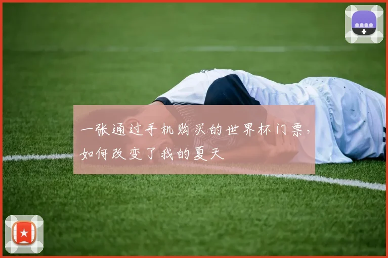 一张通过手机购买的世界杯门票，如何改变了我的夏天